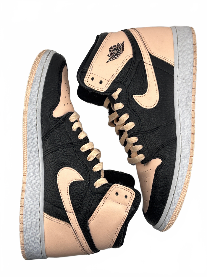 Jordan 1 Retro High Black Crimson Tint (GS)