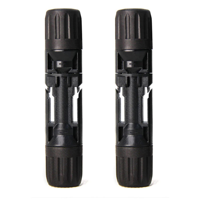 ACOPOWER 2 Pairs PV Connector Male/Female Solar Panel Cable Connectors Connected