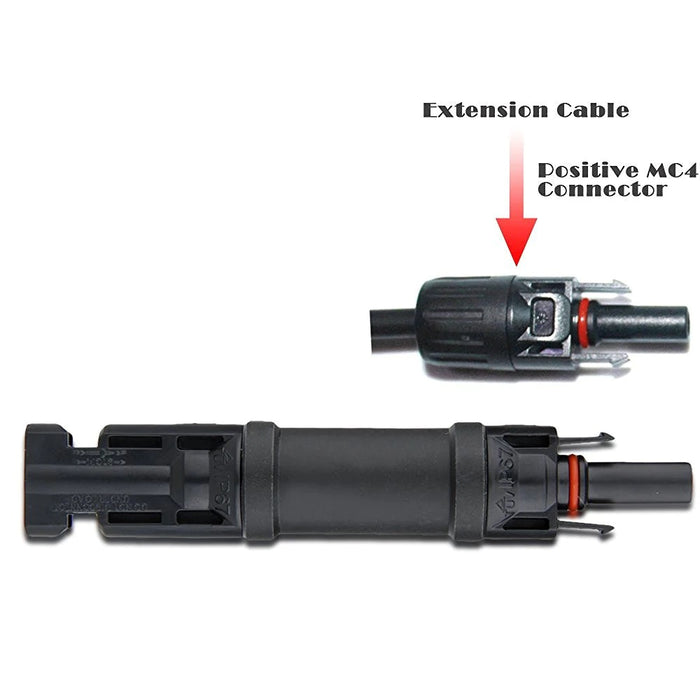 ACOPOWER 20A 4 Pair PV in-Line Diode Positive MC4 Connector