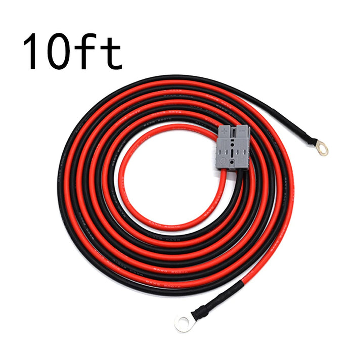 ACOPOWER 10ft 8AWG Anderson-Ring Cable
