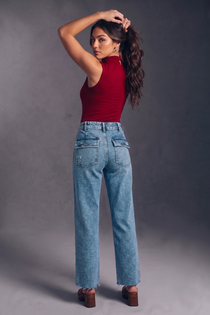 Aileeah Vervet Jeans - Medium Wash