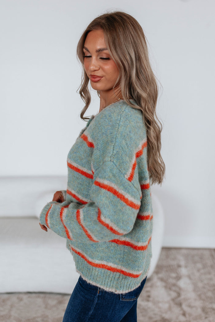 Andi Striped Cardigan