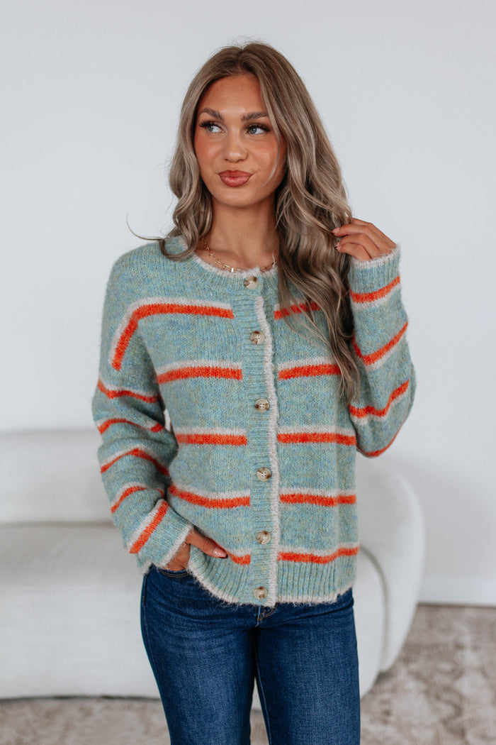 Andi Striped Cardigan
