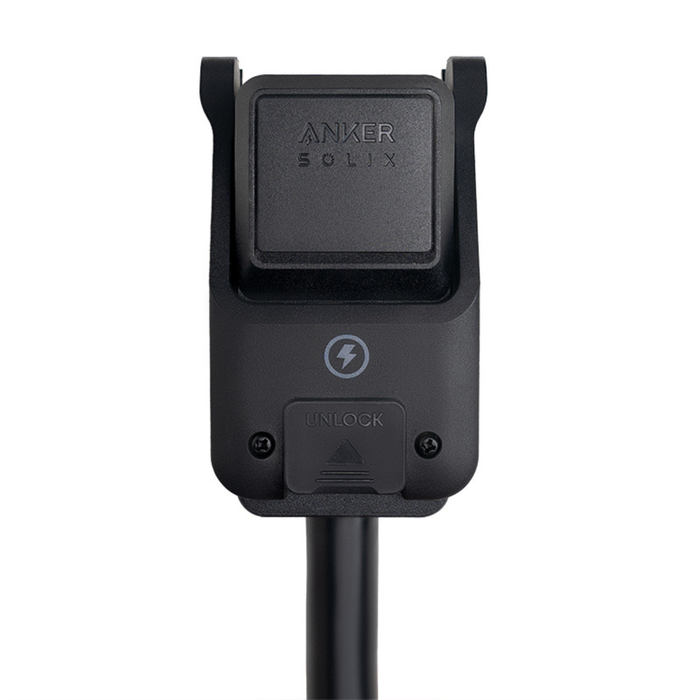 Anker SOLIX Smart Inlet Box ON-Grid Cable - close up back view of the port