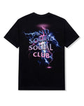 Anti Social Social Club Bolt From The Blue Tee Black