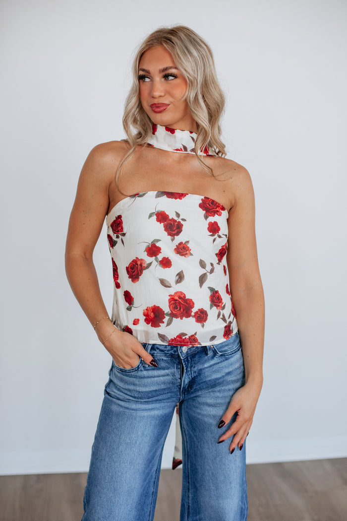 Astrielle Floral Top
