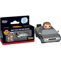 Back to the Future - Marty McFly & Delorean Bitty Pop! Rides Vinyl Figure