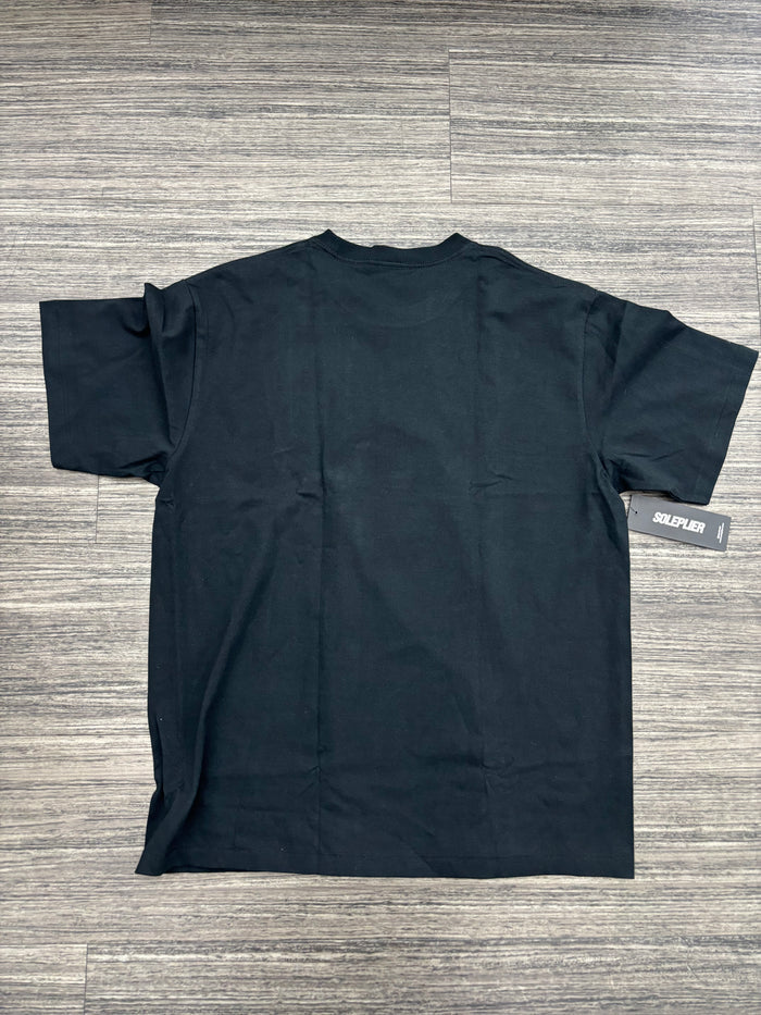 BAPE A Bathing Ape Check by Bathing Tee Black/Beige