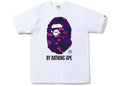 BAPE Color Camo By Bathing Ape Tee (FW22) White Purple