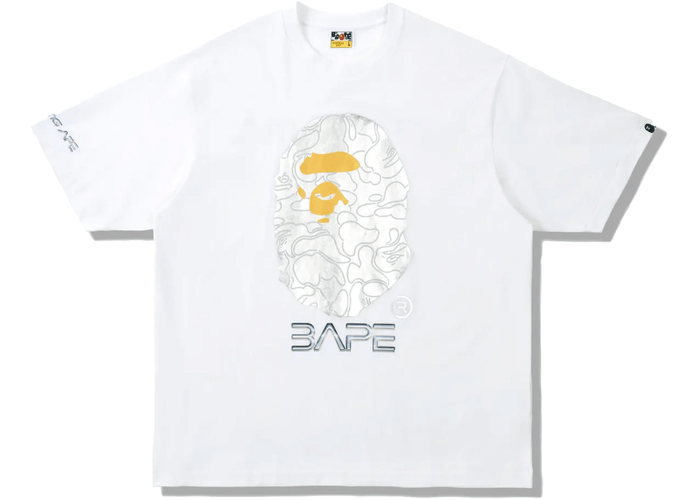BAPE X Hajime Sorayama Ape Head Tee White