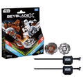 Beyblade X and Star Wars Collab Chewbacca 4-80LF vs. Stormtrooper 5-70B&nbsp;