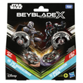 Beyblade X and Star Wars Collab: The Mandalorian 3-60F vs. Moff Gideon 3-80N