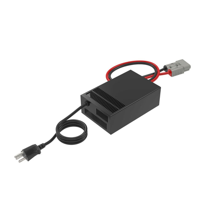 BigBattery 12V 110V AC 60A Lithium Charger back view