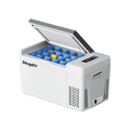 BougeRV 12V 23 Quart Portable Fridge For Travel with open lid