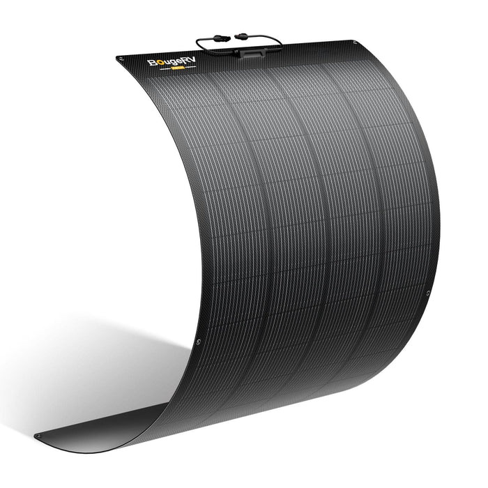 BougeRV Arch 2.0 100W N-Type Fiberglass Flexible Solar Panel right view