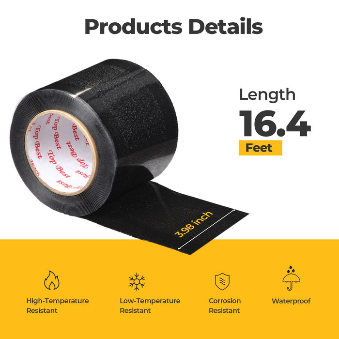 BougeRV Flexible Solar Panel Waterproof Butyl Rubber Tape 16.4 Feet