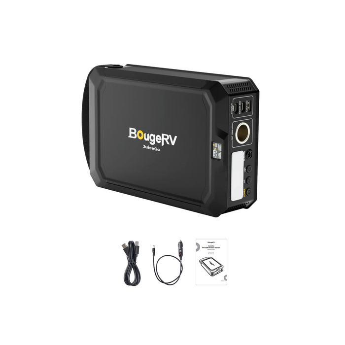 BougeRV JuiceGo 240Wh Portable Power Station  Inclusions