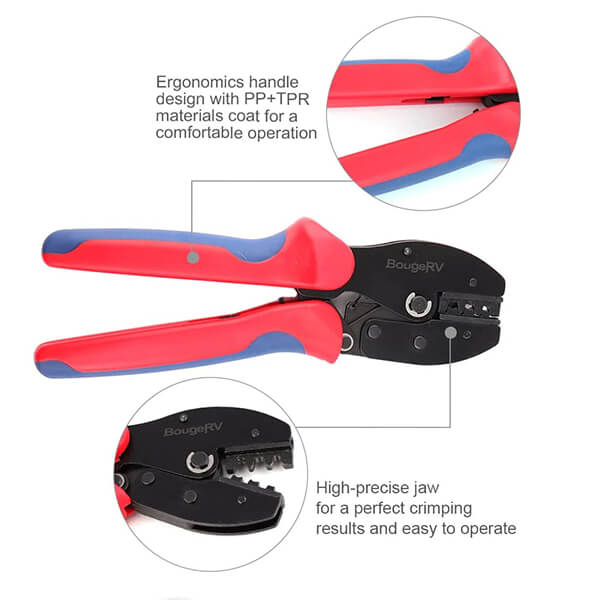 BougeRV Solar Crimper Tool Kit  - Clever design