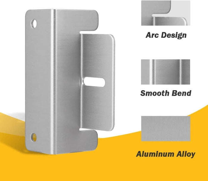 BougeRV Solar Panel Mounting Z Bracket Mount Kits - zoom in view