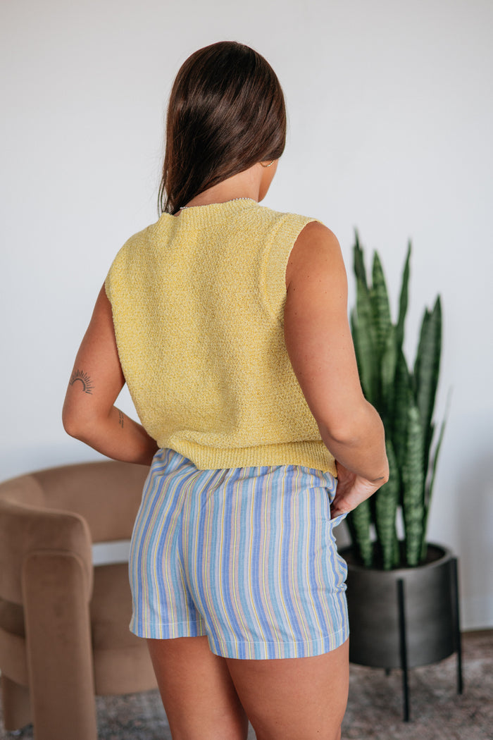 Brandie Striped Shorts