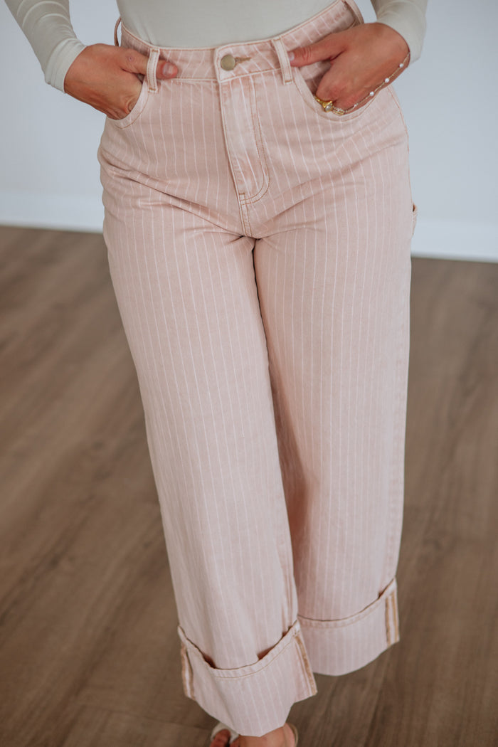 Callan Striped Pants