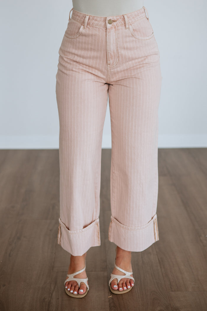 Callan Striped Pants