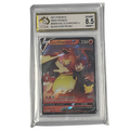 CGA Graded Pokemon SWSH Black Star Promo - #SWSH133 Lance's Charizard V - Graded 8.5