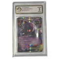 CGA Graded Pokemon XY Phantom Forces #34 Gengar EX - Grade 3
