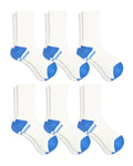 White & Blue