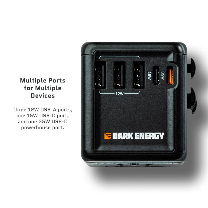 Dark Energy Int'l Wall Adapter - Multiple ports for multiple devices