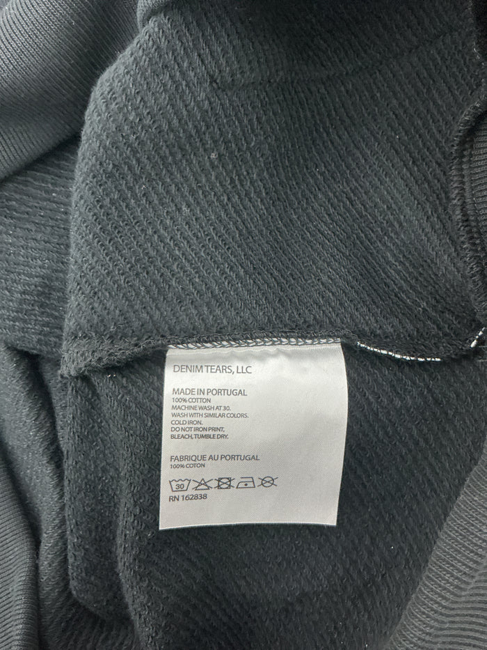 Denim Tears The Cotton Wreath Sweatshirt Black