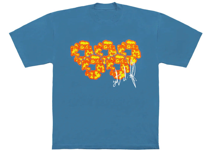 Denim Tears x Offset Set It Off #2 T-shirt Blue