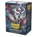 Dragon Shield TCG Card Sleeves Matte Dual Cobalt and Silver - Anniversary Special Edition