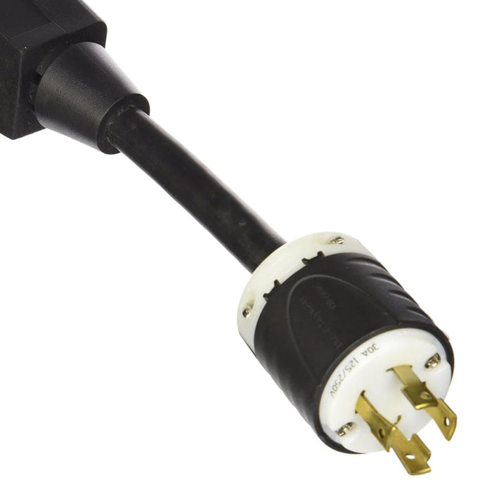 DuroMax 30-Amp Male to 30-Amp Female 24-Inch Generator RV Adapter