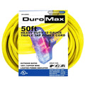 DuroMax 50-Foot 10 Gauge Triple Tap Extension Power Cord
