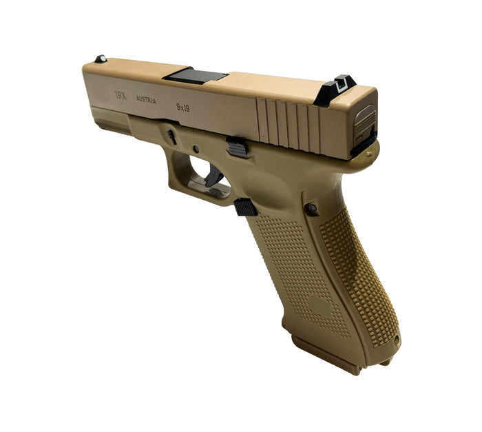 E&C G19X Gas Blowback Pistol Gel Blaster Replica