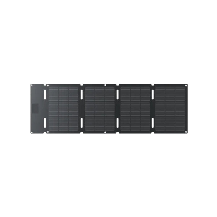 Front view of EcoFlow 45W portable solar panel with foldable design