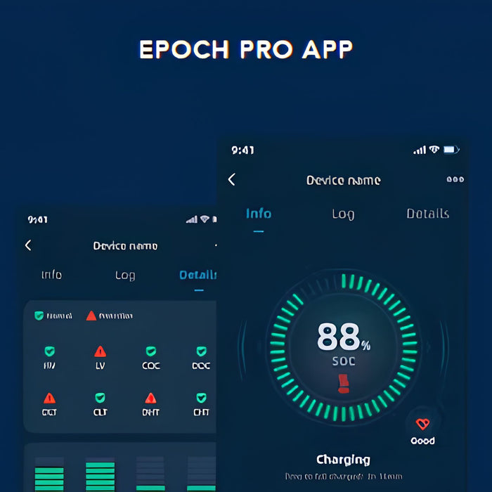 Epoch Batteries 12V 50Ah (0.64kWh) Essential Series application