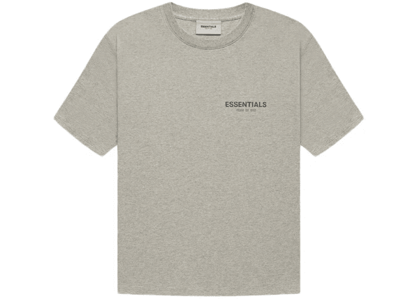 Fear Of God Essentials Core Collection T-Shirt Dark Heather Oatmeal