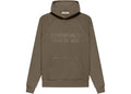 Fear Of God Essentials Hoodie Wood