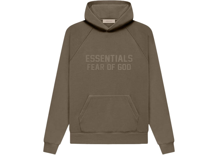 Fear Of God Essentials Hoodie Wood