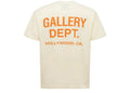 Gallery Dept. Souvenir T-Shirt Cream/Orange