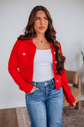 Gemma Risen Denim Jacket - Fiesta