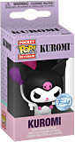 Hello Kitty - Kuromi with Balloons Pocket Pop! Keychain