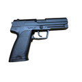 HK USP metal manual Pistol blaster