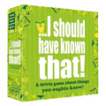 I should Have Known That! - General Trivia Card Game