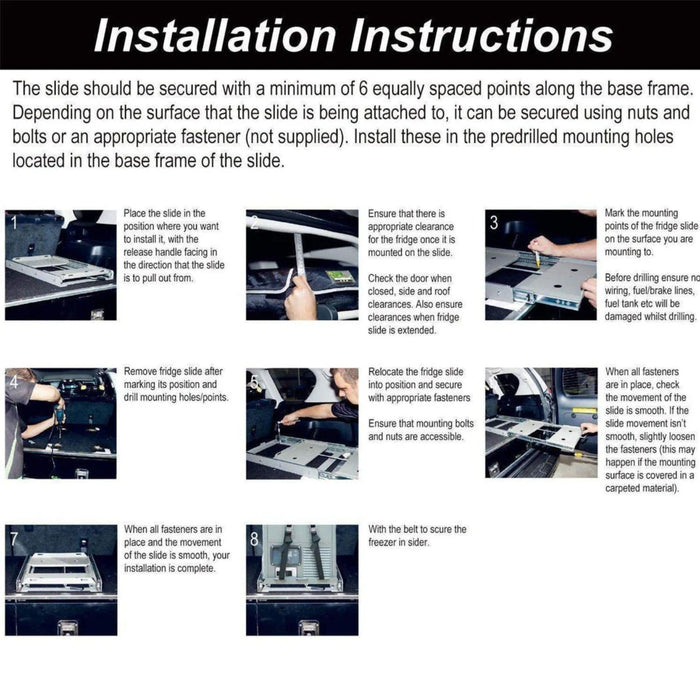 ICECO APL55/VL60PRO Mounting installation instruction