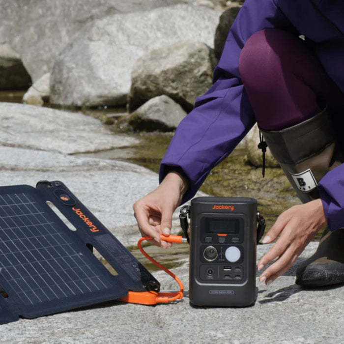 Jackery Explorer 300D Portable Power Station | 288Wh | 300W | 100W Solar Input