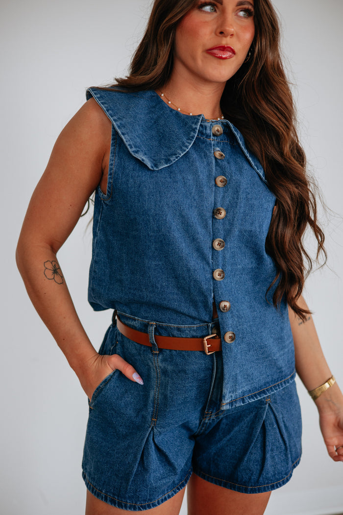June Denim Shorts