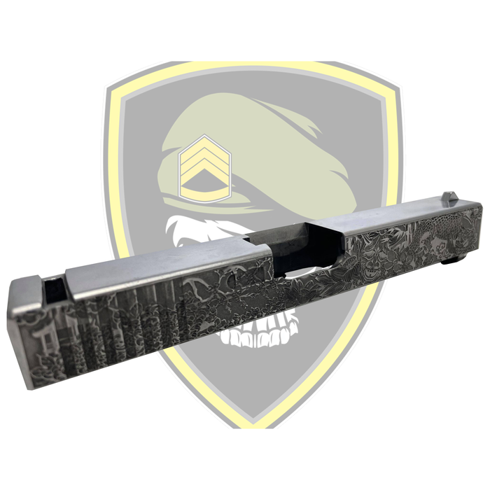 Laser Etched Metal Slides for GBB G Pistol (VARIOUS STYLES)